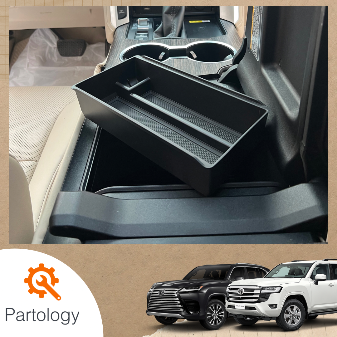 Partology - Landcruiser LC300 Center Console Organizer (2022 - Newer)
