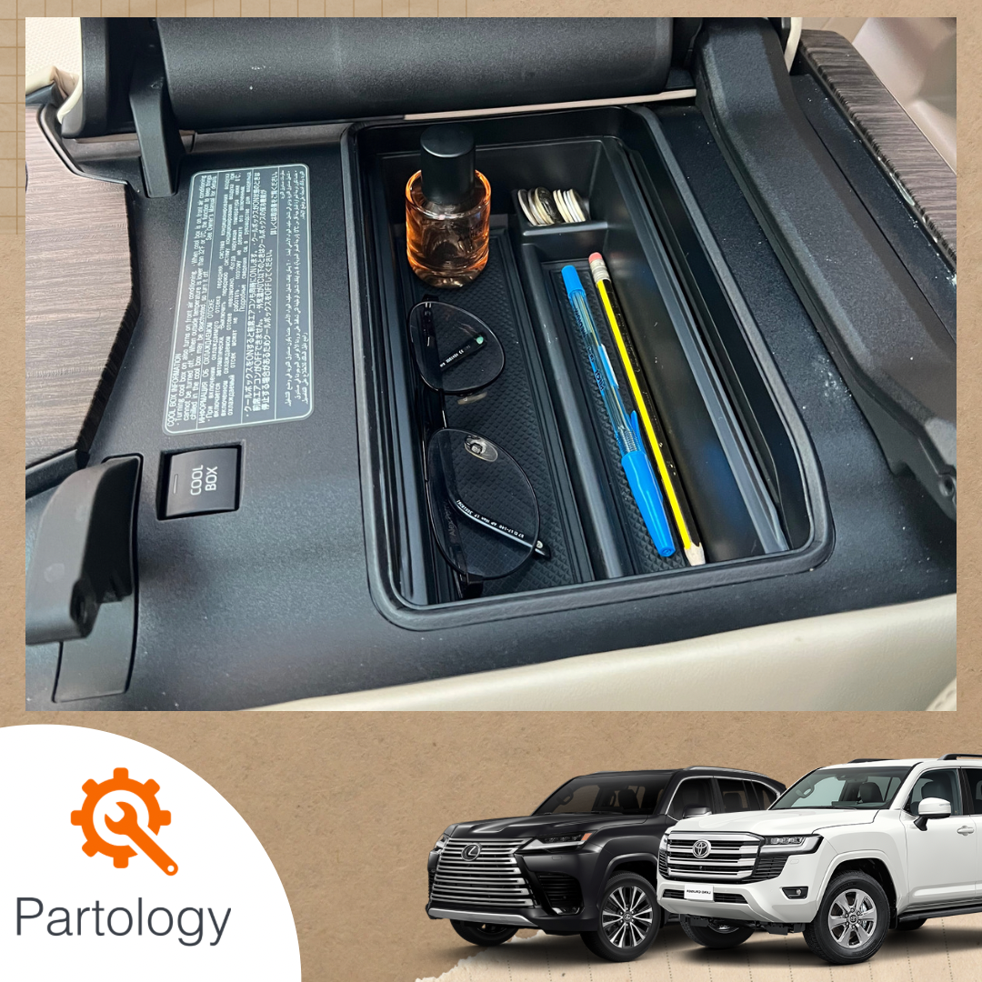 Partology - Landcruiser LC300 Center Console Organizer (2022 - Newer)
